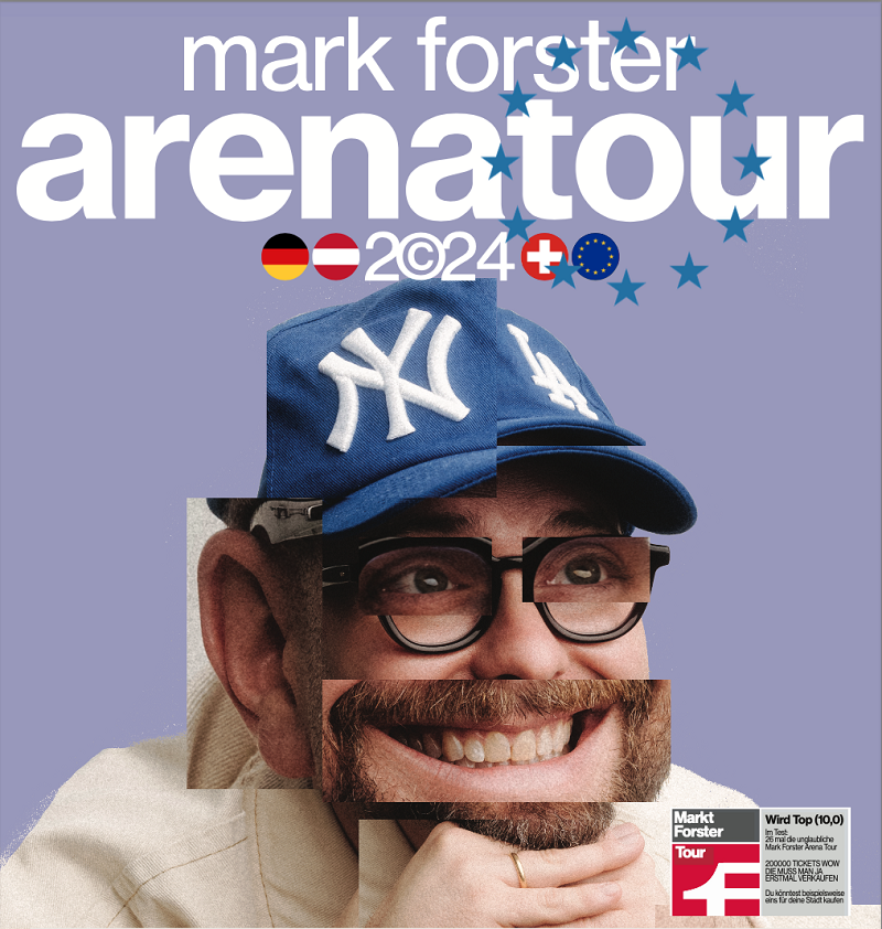 Mark Forster Arena Tour 2024 Olympiahalle Olympiapark München